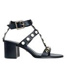 Sandalia Carrano Tiny Coins Salto Bloco Sandalia Carrano Tiny Coins Salto Bloco