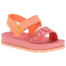 Sandália Casual Infantil Menina Papete Com Ajuste Zaxy 18776
