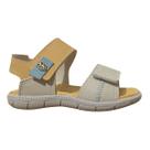 Sandália Casual Infantil Menino Klin 171227000 Tic Tac Casual Cinza