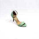 Sandália Chic Line Luxo Gisele Verde Água Sandália Chic Line Luxo Gisele Verde Água