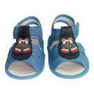Sandália Chinelo Bebe Moda Primeiros Passos Azul Hipopotamo