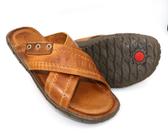 Sandalia Chinelo De Couro Masculino Avelã Siena Sandalia Chinelo De Couro Masculino Avelã Siena
