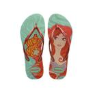 Sandália Chinelo Havaianas Slim Princesas Argila