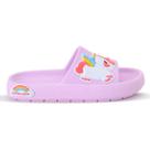 Sandália Chinelo Infantil Unicornio Slide Nuvem Menina Leve