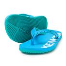 Sandalia/chinelo kenner original juvenil red azul/verde