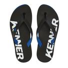 Sandalia/chinelo kenner original red colors preto/azul