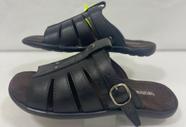 Sandália Chinelo Masculino em Couro 100 Varelli