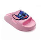Sandália Chinelo Menina Menino Stitch Lindo Moda Ajustável Leve