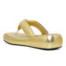 Sandália Chinelo Papete Feminina Plataforma Flat Confortável