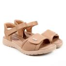 Sandalia Comforflex Plataforma tiras autocolantes Feminina