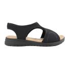 Sandália ComfortFlex Lycra Paris Preto Sandália ComfortFlex Lycra Paris Preto