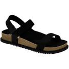 Sandália Conforto Feminina Pepete Slide Fitas Strass Beira Rio 8523.109.28174