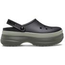 Sandália Crocs Classic Stacked Clog BLACK Sandália Crocs Classic Stacked Clog BLACK