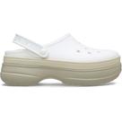 Sandália Crocs Classic Stacked Clog CHALK