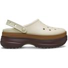 Sandália Crocs Classic Stacked Clog Mocha Sandália Crocs Classic Stacked Clog Mocha