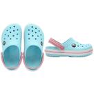 Sandália Crocs Crocband Clog Juvenil ICE BLUE/WHITE Sandália Crocs Crocband Clog Juvenil ICE BLUE/WHITE