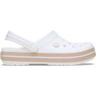 Sandália Crocs Crocband Clog WHITE/PINK CARAMEL