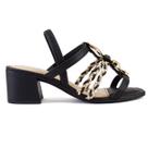 Sandália Dakota Feminina Salto Grosso Tendência Moda Y8211