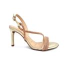 Sandalia Dakota Salto Fino Y0632 Rose/Metal Champagne Sandalia Dakota Salto Fino Y0632 Rose/Metal Champagne