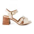 Sandália Dakota Y9751 Feminino Creme - Salto bloco Sandália Dakota Y9751 Feminino Creme - Salto bloco