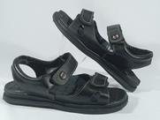 Sandália de couro masculina kaps shoes 400 (64564)