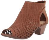 Sandália de salto alto Easy Street Sunrise feminina bronzeada tamanho 6