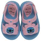 Sandália Disney Stitch Puff Bag 23224 - Azul/Rosa