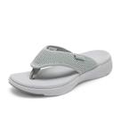 Sandália DREAM PAIRS BREEZE-2 Cinza Tamanho 35 Amortecimento Macio