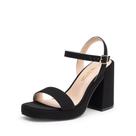 Sandália DREAM PAIRS GISELLE Salto Grosso Plataforma 11 cm