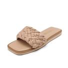 Sandália DREAM PAIRS SDSS2212W Aberta Quadrada Nude