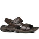 Sandália Em Couro Estilosa Masculina Pegada 133234