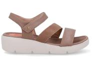 sandália em couro fendi