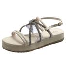 Sandalia em Tiras com Stras Sua Cia 8255v23.14556 Sandalia em Tiras com Stras Sua Cia 8255v23.14556