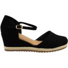 Sandália Espadrilhe Bebecê Clássica Nobuck Feminina Sandália Espadrilhe Bebecê Clássica Nobuck Feminina