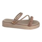 Sandália Fem Dois em Um Strass REF-ZX2225-1