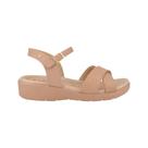 Sandália Fem Softli Floater Lux Nude 10048.10265