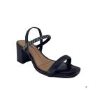 Sandália Feminia Dakota Casual Brilhos Salto Grosso