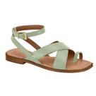 Sandália Feminina 6463.107.7286 Casual Vizzano - Verde Luna