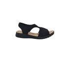Sandália Feminina Anabela Lycra Calce Fácil Ortopédica Comfortflex 2351402