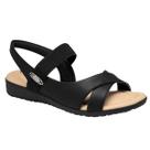 Sandalia feminina Anabela Ortopédica Ultraconforto Elástico calce fácil Macia Leve CP611 Sandalia feminina Anabela Ortopédica Ultraconforto Elástico calce fácil Macia Leve CP611