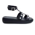 Sandália Feminina Azillê Fancy Preta - 50350