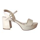 Sandália Feminina Bebece Meia Pata Envernizada T5031-353 Sandália Feminina Bebece Meia Pata Envernizada T5031-353