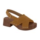 Sandalia Feminina Beira Rio Anabela Bloco Boho Chic Ref: 8559.102