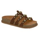 Sandália Feminina Beira Rio Papete Spikes 3 Tiras 8523.113
