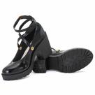 Sandália Feminina Blogueira Scarpin Boneca Delicado e Elegante