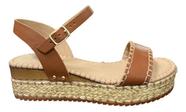 Sandalia Feminina Bottero Anabela Couro 364201