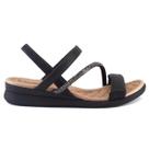 Sandália Feminina Campesi Confortável Anabela Moda L9715