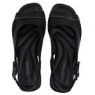 Sandália Feminina Comfortflex 70405 Salto ANABELA Baixo