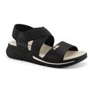 Sandália Feminina Comfortflex Preta Confortável 2268404