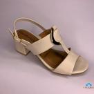 Sandália Feminina Comfortflex Salto Bloco Texturizada Conforto Original -